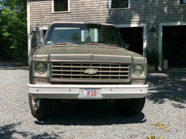 1976 chevy k10 4x4 all original