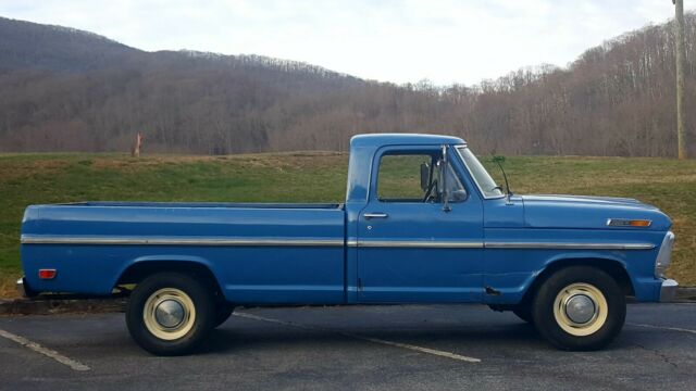 1968 ford f100 original 360 v8 - 3 speed manual