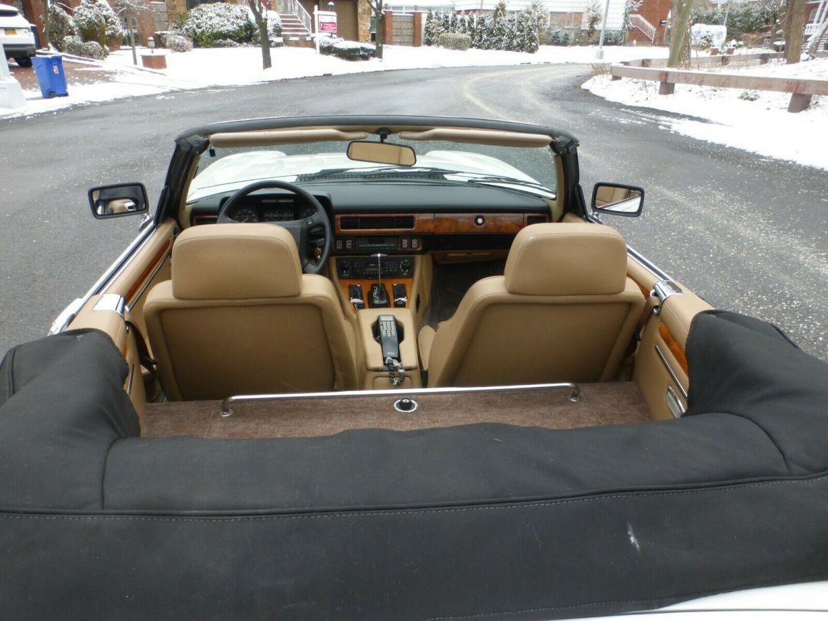 1990 jaguar xjs v12 convertible 5.3 liter low miles