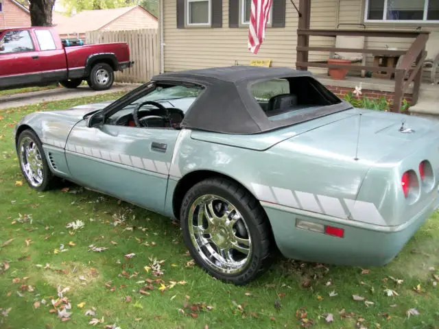 drop top c4 loaded leather cold air l98 350 tpi low mile 96 california body kit