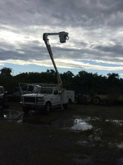 93 f super duty bucket truck 7.3 di