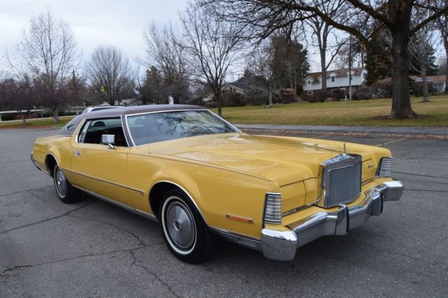 beautiful very rare 72k actual miles 1973 lincoln mark iv
