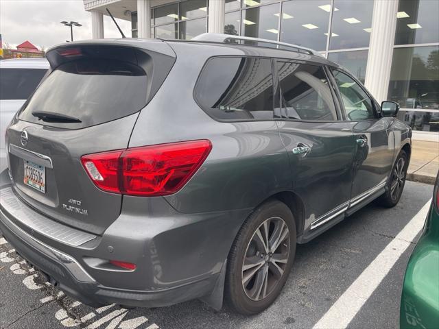 2018 nissan pathfinder platinum