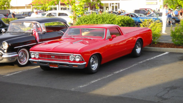 1966 chevy el camino - 427 big block, 3" chop custom resto-mod, ac, power steer