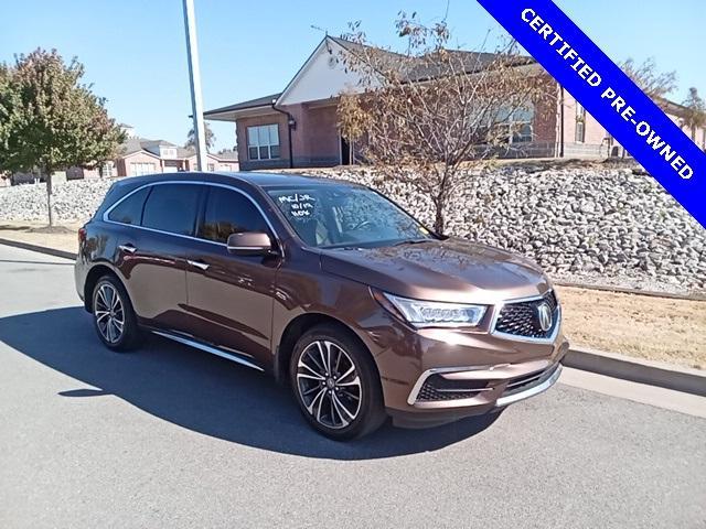 2019 acura mdx 3.5l w/technology & entertainment pkgs