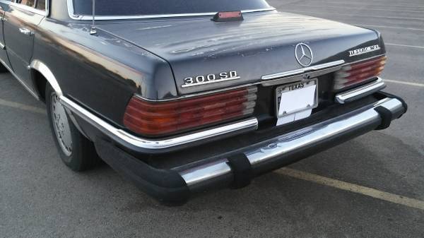 1980 mercedes benz 300sd turbo diesel w116