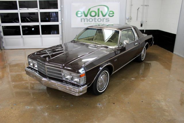 1979 chrysler lebaron medallion survivor, original