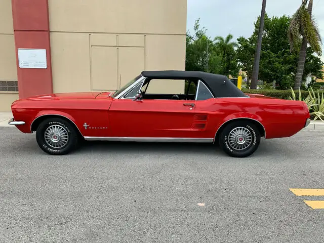 1967 ford mustang convertible muscle car similar to 1965 1966 1967 1968 fastback