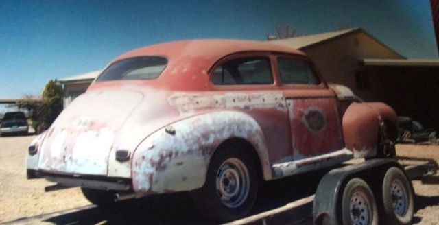 1941 chevy master deluxe town car. great project / fixer upper