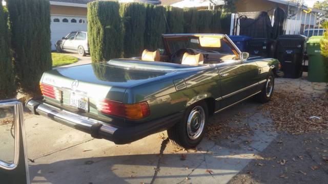1974 mercedes 450sl. only 114k miles. both tops+stand. recent tune up