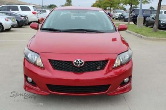 2010 toyota corolla s in dallas, tx
