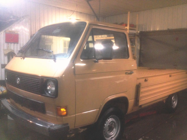 1985 volkswagen transporter pick-up single cab, vanagon, doka