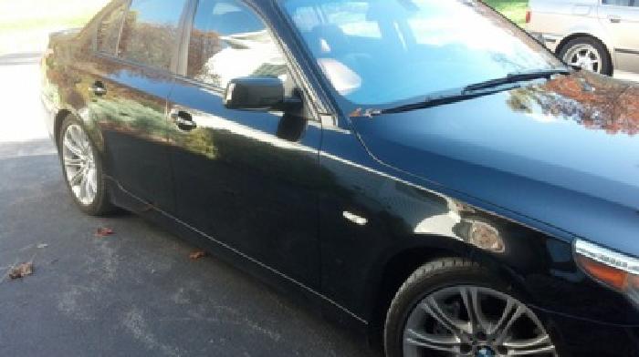 2005 bmw 545i sport 6-speed manual 4-dr sedan loaded in hyde park, ny