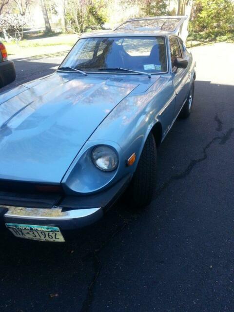 1975 datsun 280 z clean title /103k miles 103044 miles blue coupe 6cyl manual