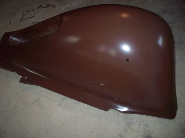 n.o.s. left front welled fender