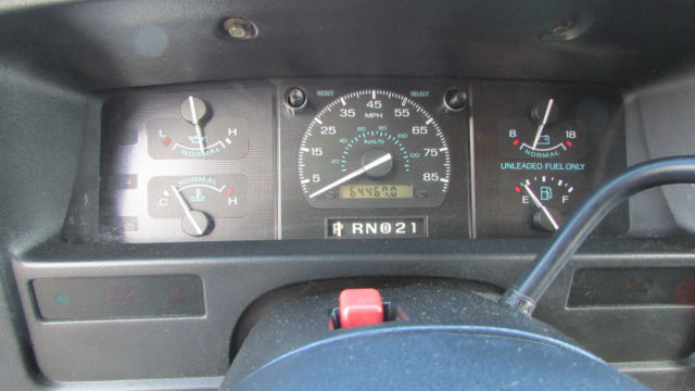 1994 ford e-350 15 passenger van , 65k verified miles, tn van , like new, video