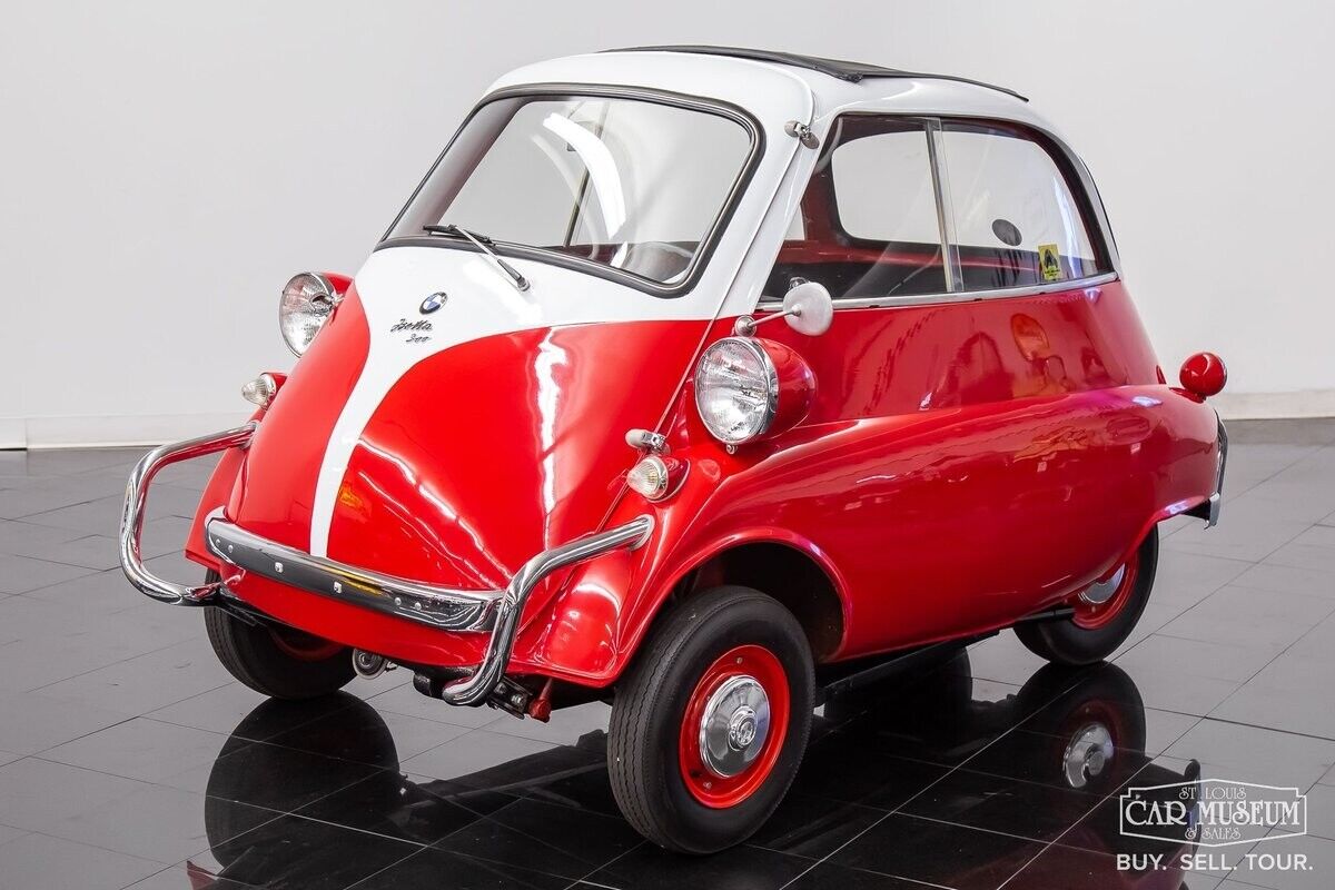 1958 bmw isetta 300 microcar