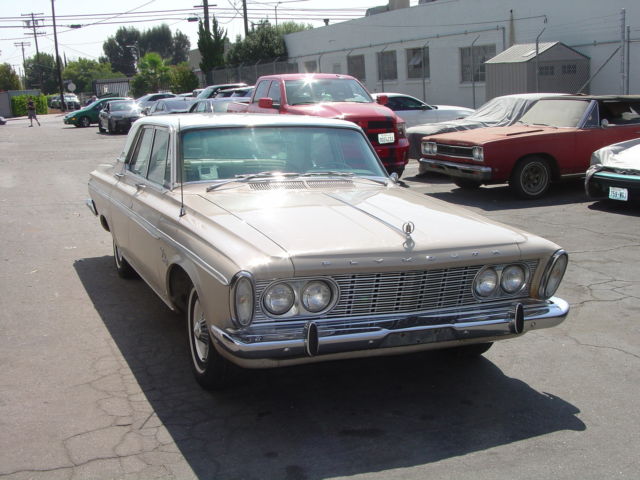 1963 plymouth fury 361 4 door