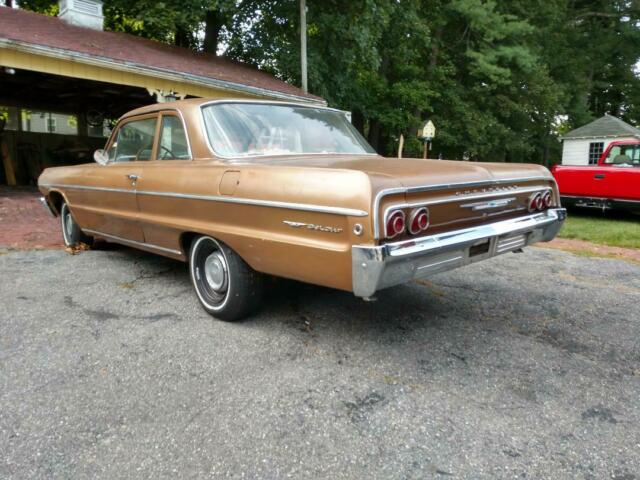 1964 chevrolet bel air 327 4 speed survivor , solid!!!