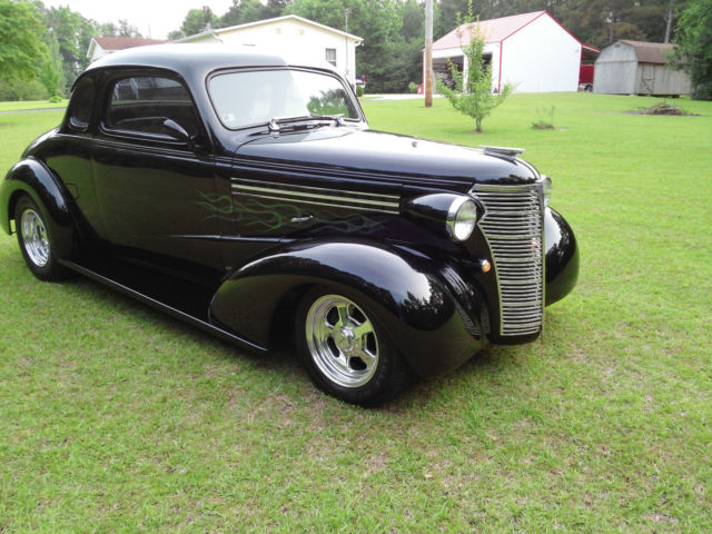 1938 chevy coupe all steel street rod 350ci, 400 turbo trans, ford 9"