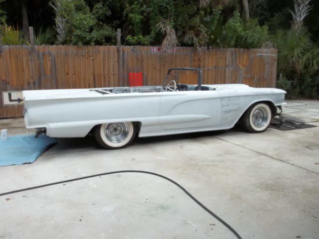 1960 ford thunderbird convertible mild custom