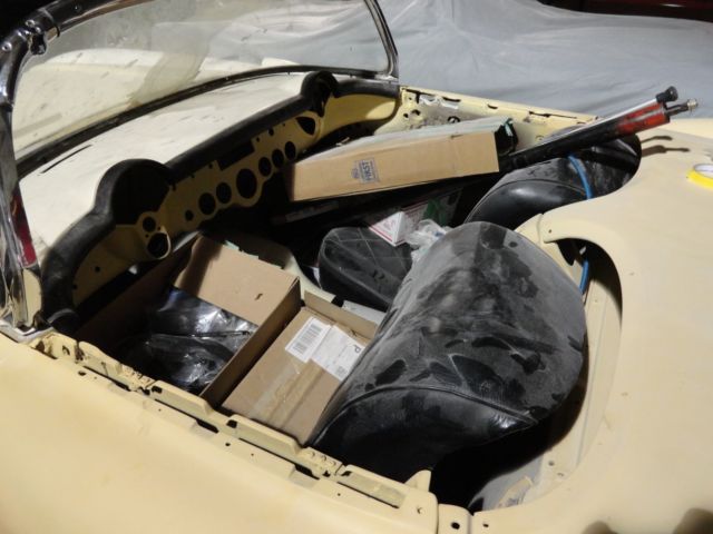 1957 corvette project hardtop hot rod ncrs 4 speed gasser 1956 c1 rare