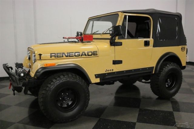 1981 jeep cj-7 renegade jeep 1981 renegade used 4.2l i6 12v manual 4wd