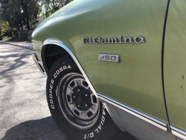 1971 el camino 350 w/a/c, tachometer, original owners, survivor, barn stored!