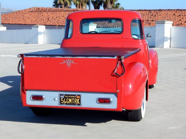 1954 gmc 100 custom 5 window half-ton pickup restomod - 350 v8 - automatic - ac