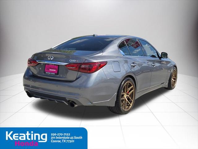 2018 infiniti q50 3.0t red sport 400