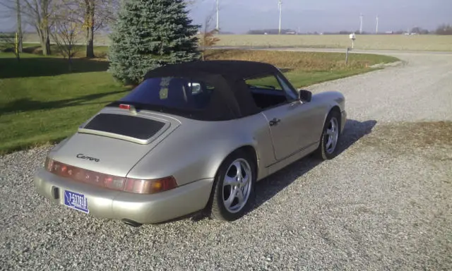 1990 porsche 911 carrera 2 cabriolet (964) no reserve