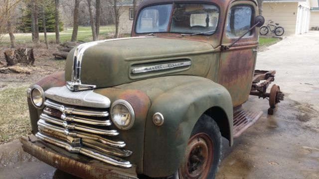 rare 1946 mercury 1 ton cab & chassis project truck, rat rod, or restore