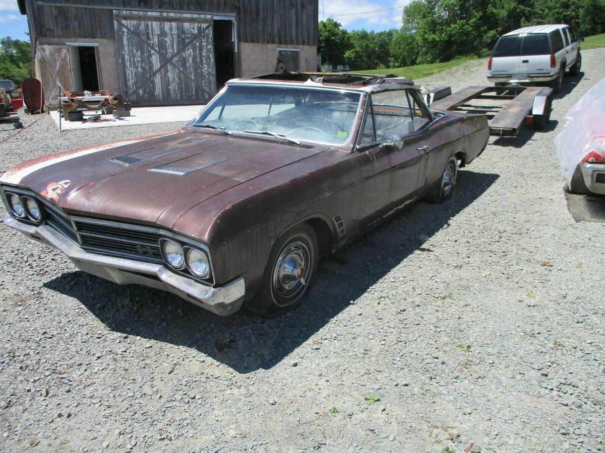 1966 buick gran sport convertible restoration project
