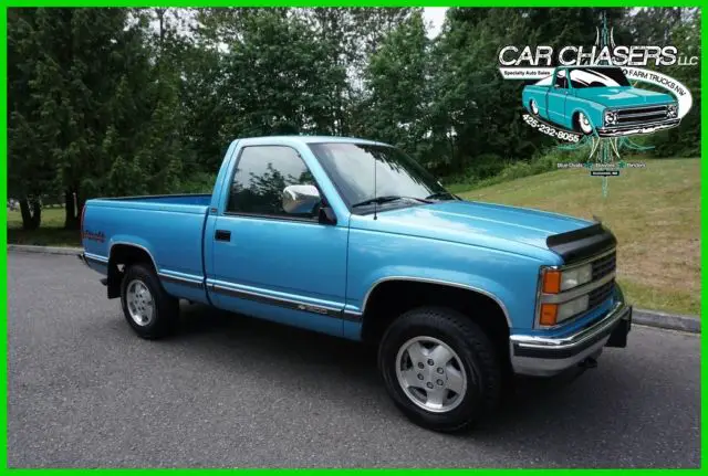 no reserve! all original silverado 4x4 shortbox w/ new transmission 150pix+video