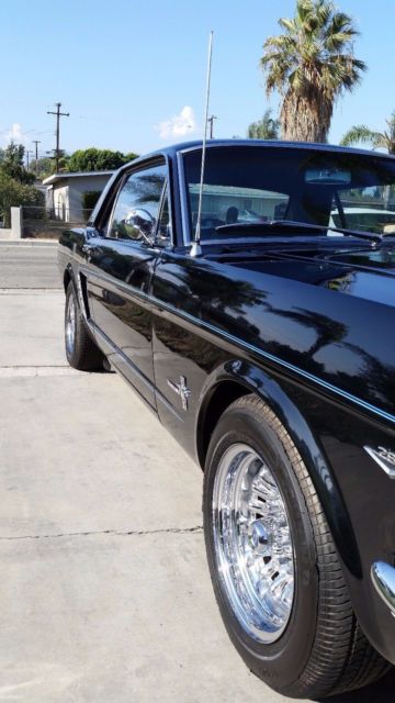 1965 ford mustang - a code - pony interior - 4 speed