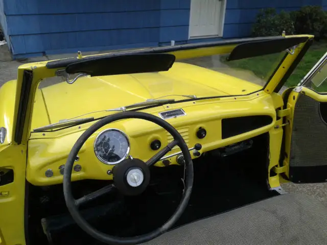 1955 hudson metropolitan convertible "like a nash" wth flying lady hood orniment