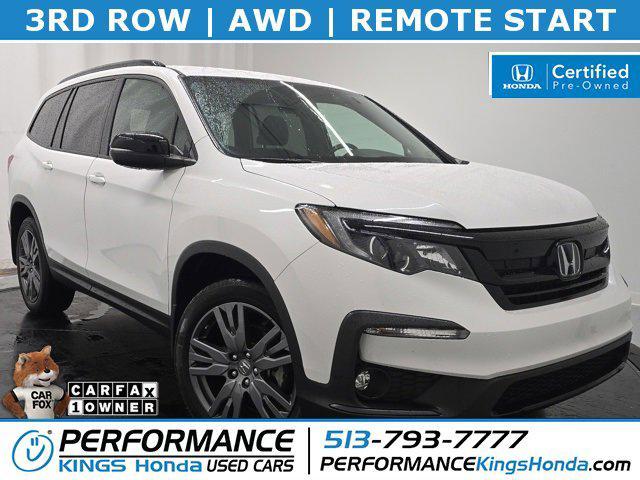 2022 honda pilot awd sport