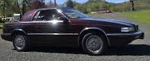 antique vintage 1989 maserati chrysler lebaron tc parts classic convertible car