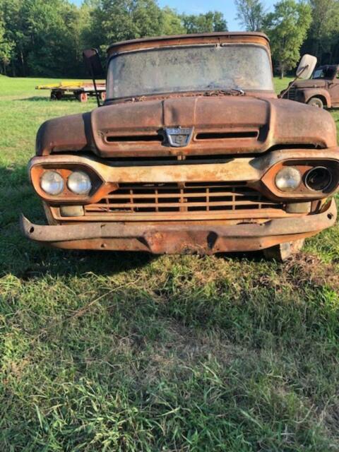 1960 ford f250 cab and chasis flatbed