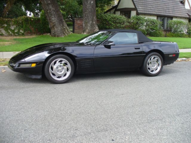 gorgeous california rust free chevy corvette convertible 6 speed manual