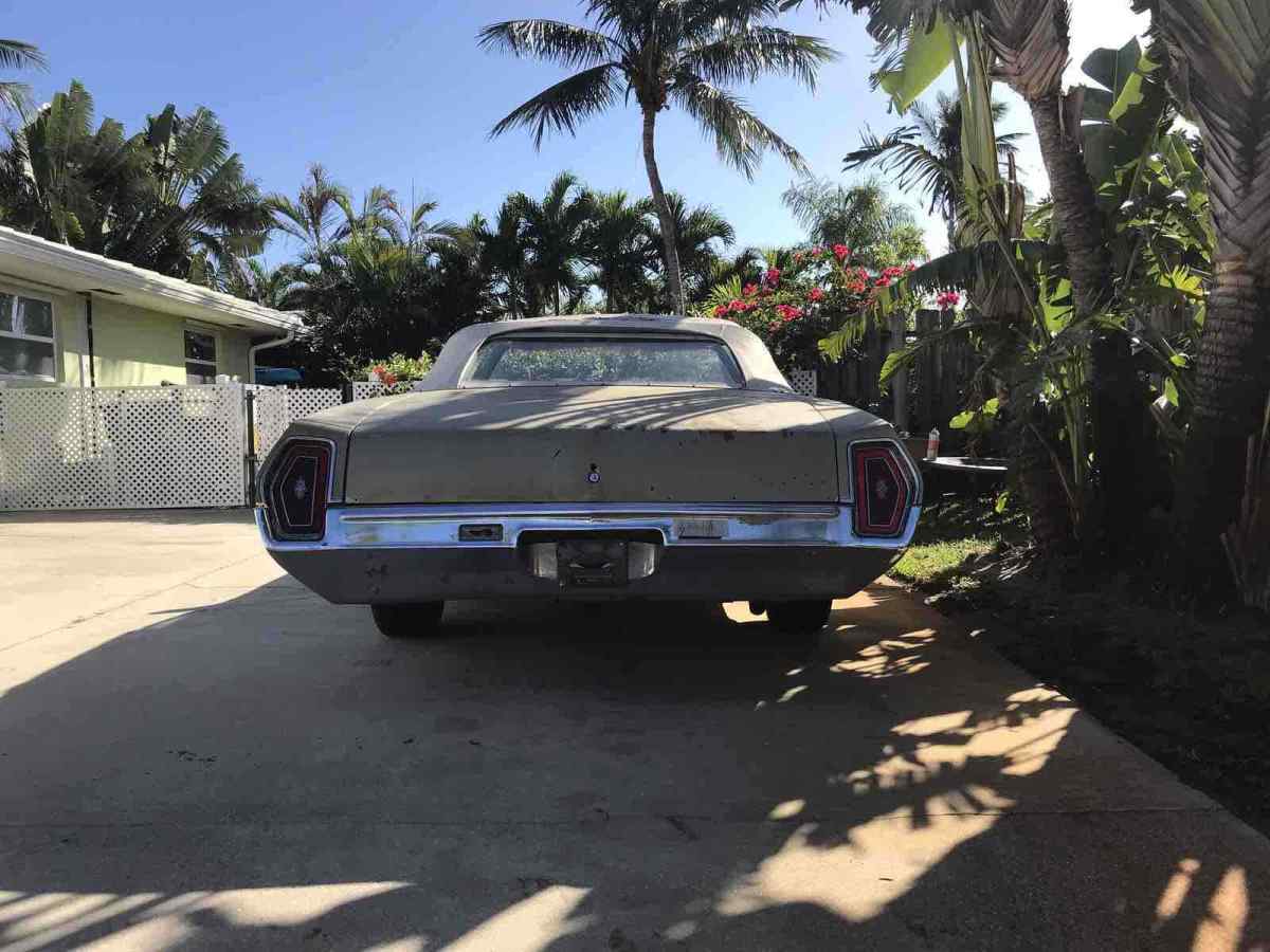 1971 oldsmobile delta 88 convertible brown fwd automatic