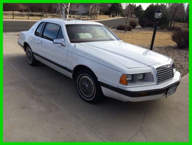1984 ford thunderbird 5l v8 16v automatic rwd colorado