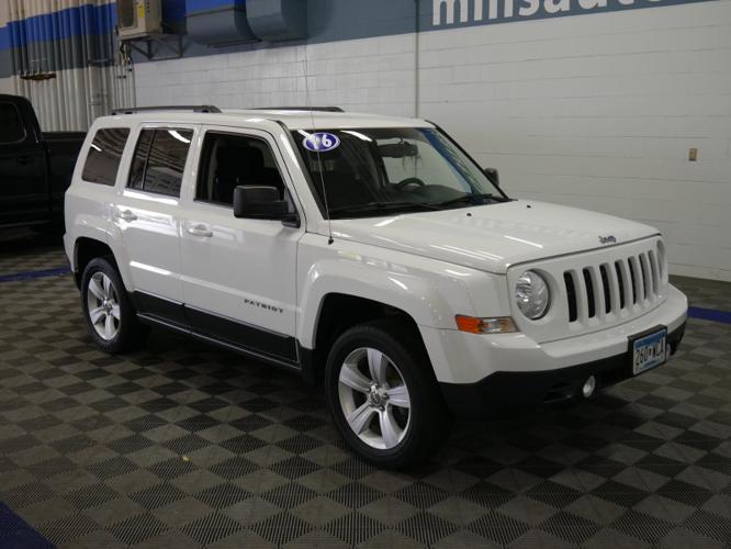 used 2016 jeep patriot 4wd latitude baxter, mn 56425 for sale in baxter, minnesota