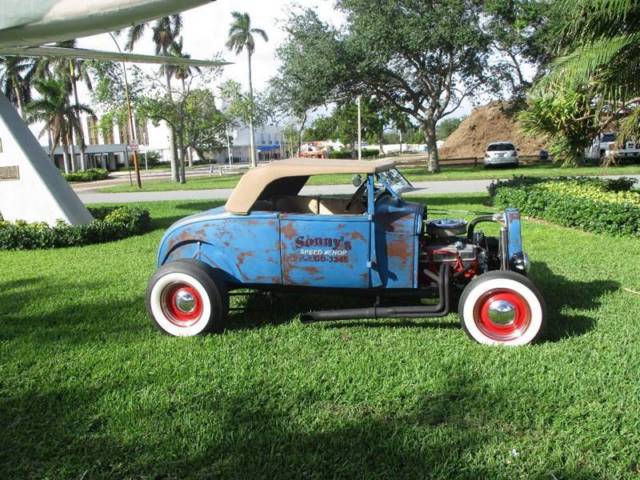 1930 ford roadster all steel hot rod patina look v8 327 live video inside!! look
