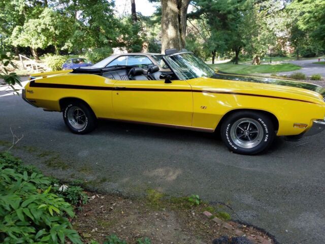 1971 buick gs 455 convertible yellow rwd automatic