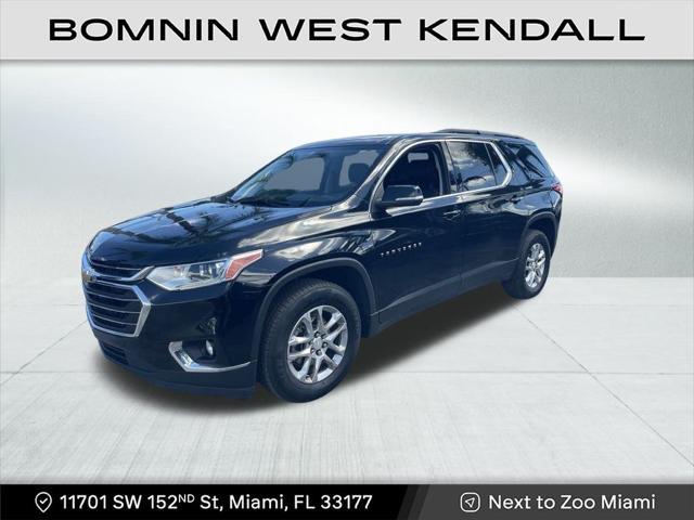 2021 chevrolet traverse lt leather