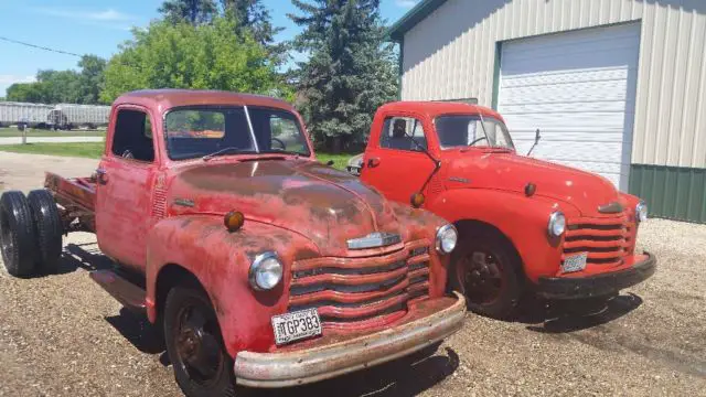 1951 chevy truck pickup dually barn food rat rod coe diesel patina