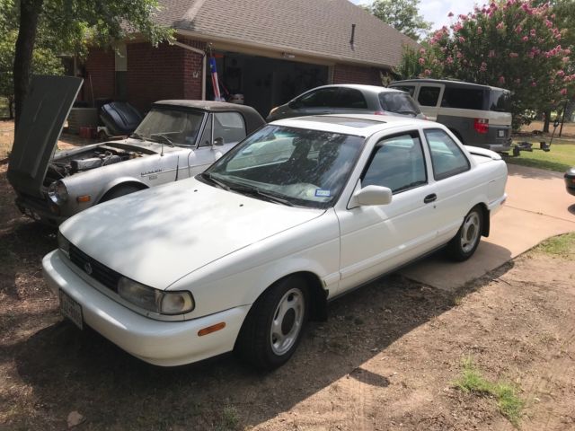 nissan sentra se-r ser 1991 w/jdm motor 30k on motor weatherford-tx no reserve!