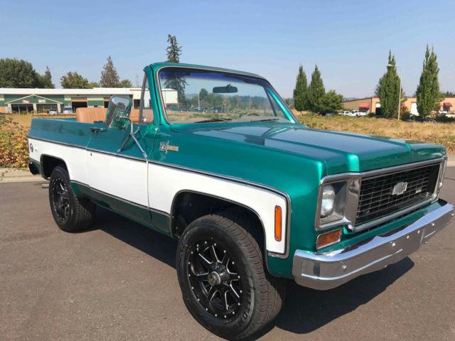 1973 chevy blazer k-5 4 x 4 full removable top
