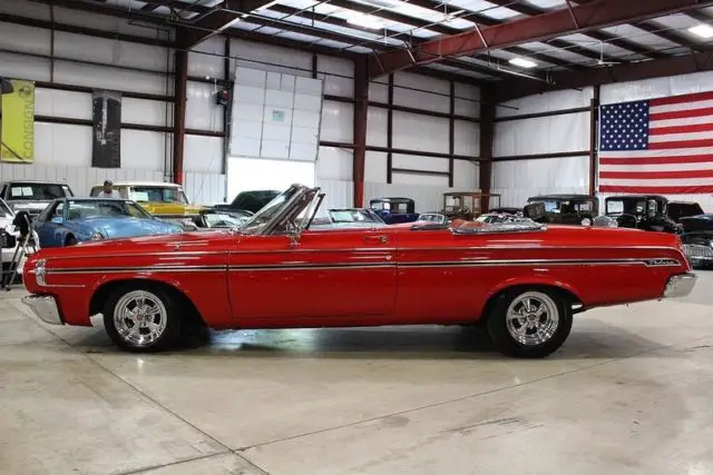 1964 dodge polara 4800 miles red convertible 383 magnum torqueflite automatic